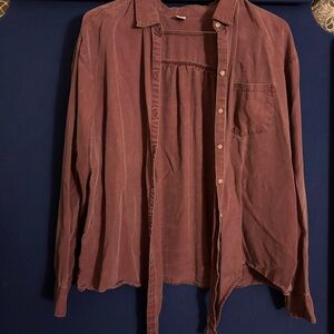 Old Navy Dusty Rose Shirt